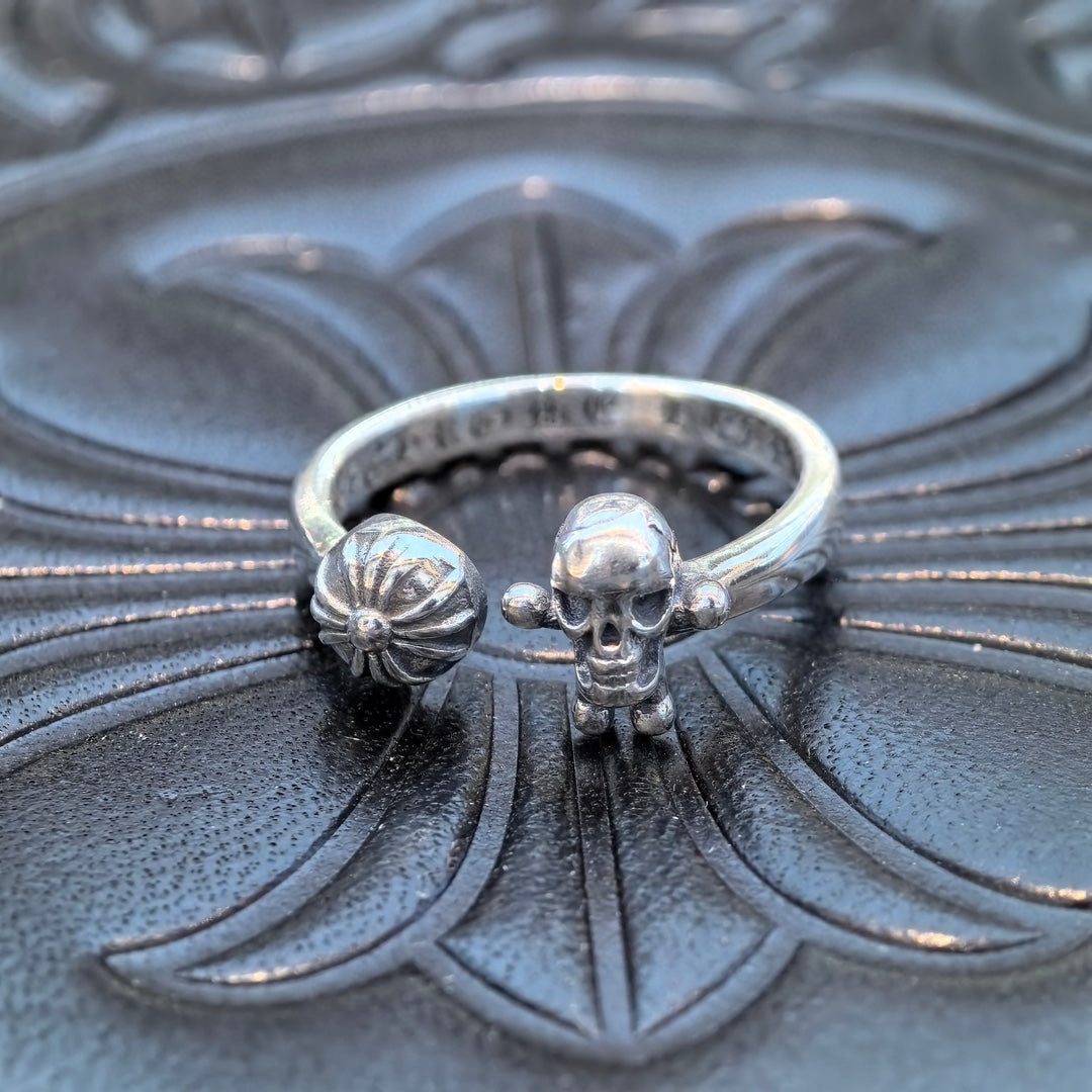 Chrome Hearts - Foti Harris Teeter Crossball Ring