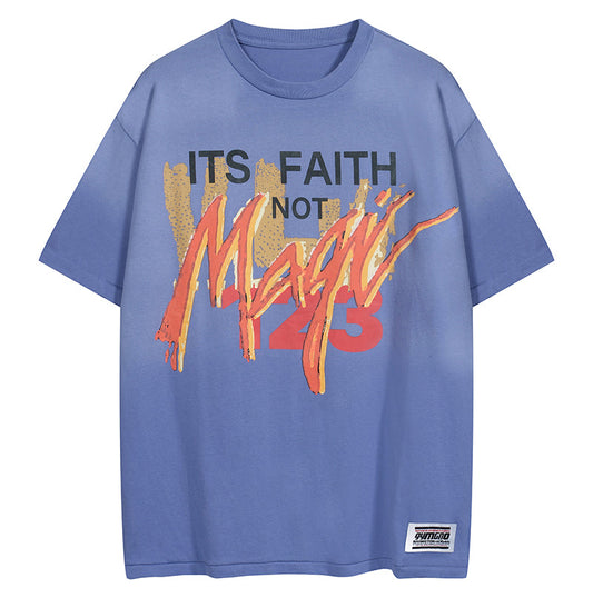 Rivington Roi Rebis Its Not Faith S/S Tee - Vintage Purple