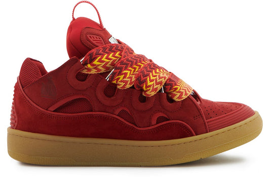 Lanvin Curb Sneaker Poppy Red