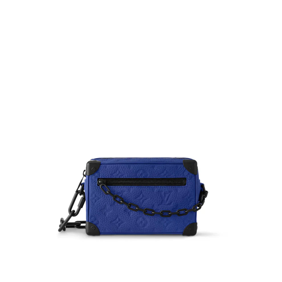 LOUIS VUITTON Mini Soft Trunk Bag In Blue