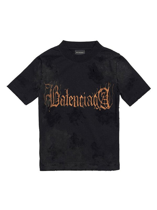 Balenciaga heavy metal t-shirt