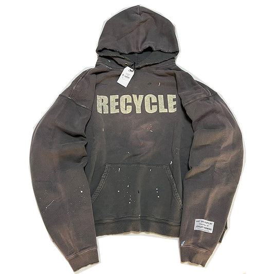 Gallery Dept. 90's Recycle Hoodie Washed Black