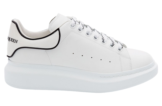 Alexander McQueen Oversized White Black Trim