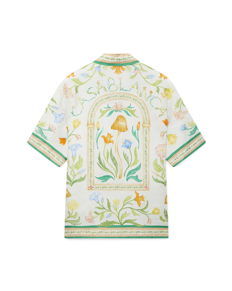 CASABLANCA L'Arche Fleurie Silk Shirt