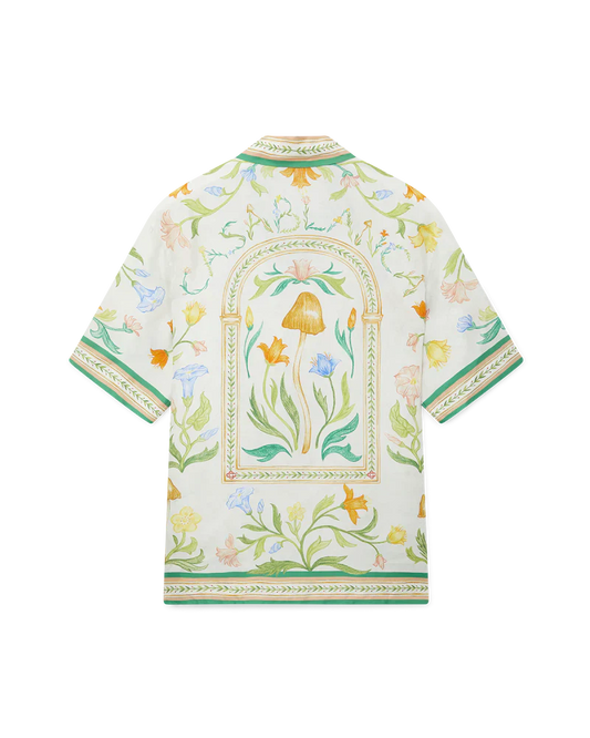 CASABLANCA L'Arche Fleurie Silk Shirt