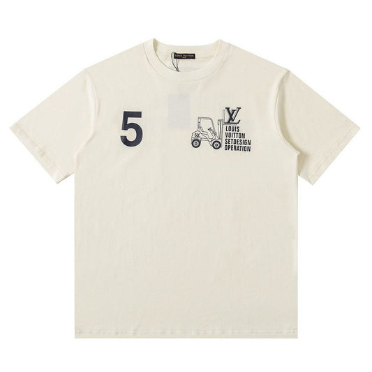 Louis Vuitton Set Design Operation Tee White
