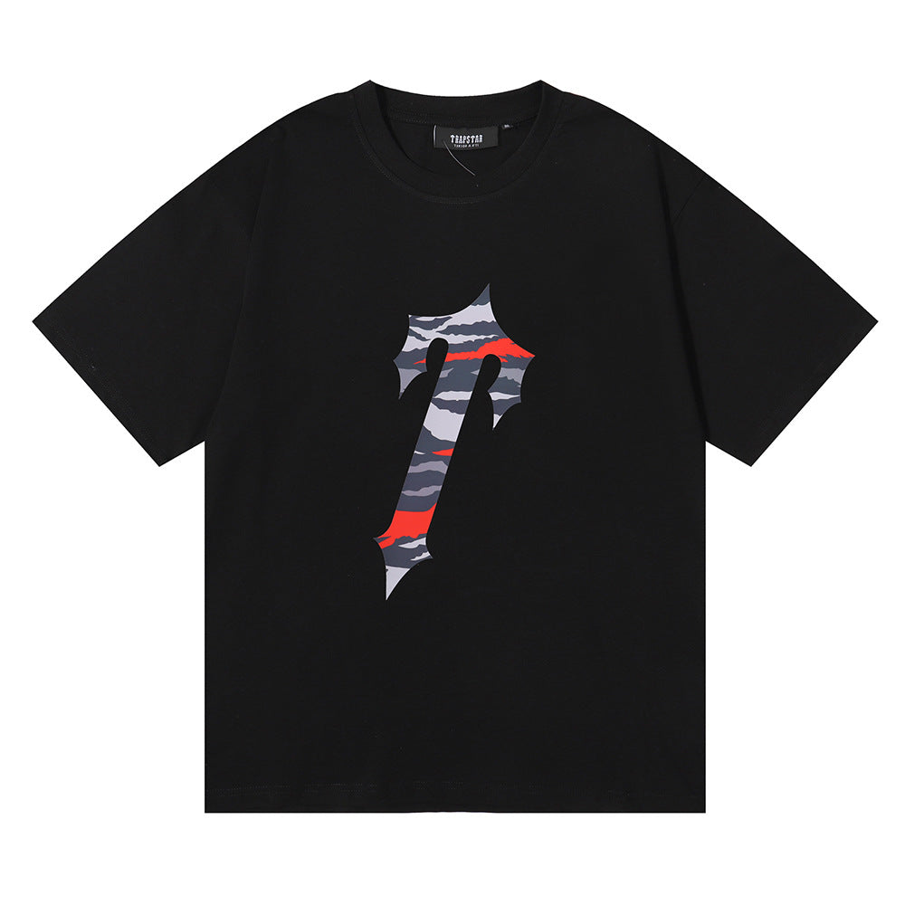 Trapstar Irongate Camo T Tee Black/Infrared Edition
