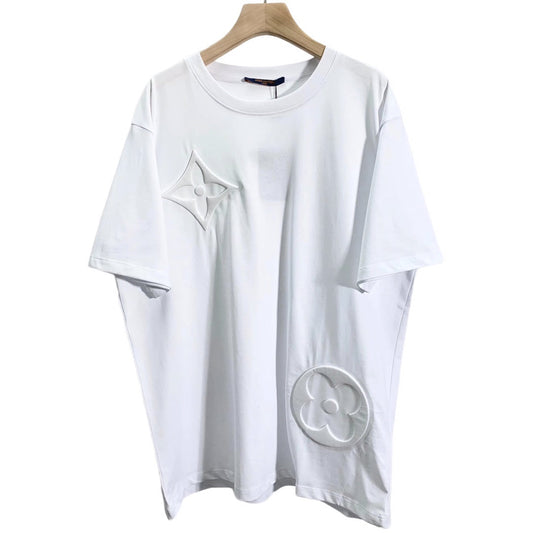 Louis Vuitton Relief Logo Tee White