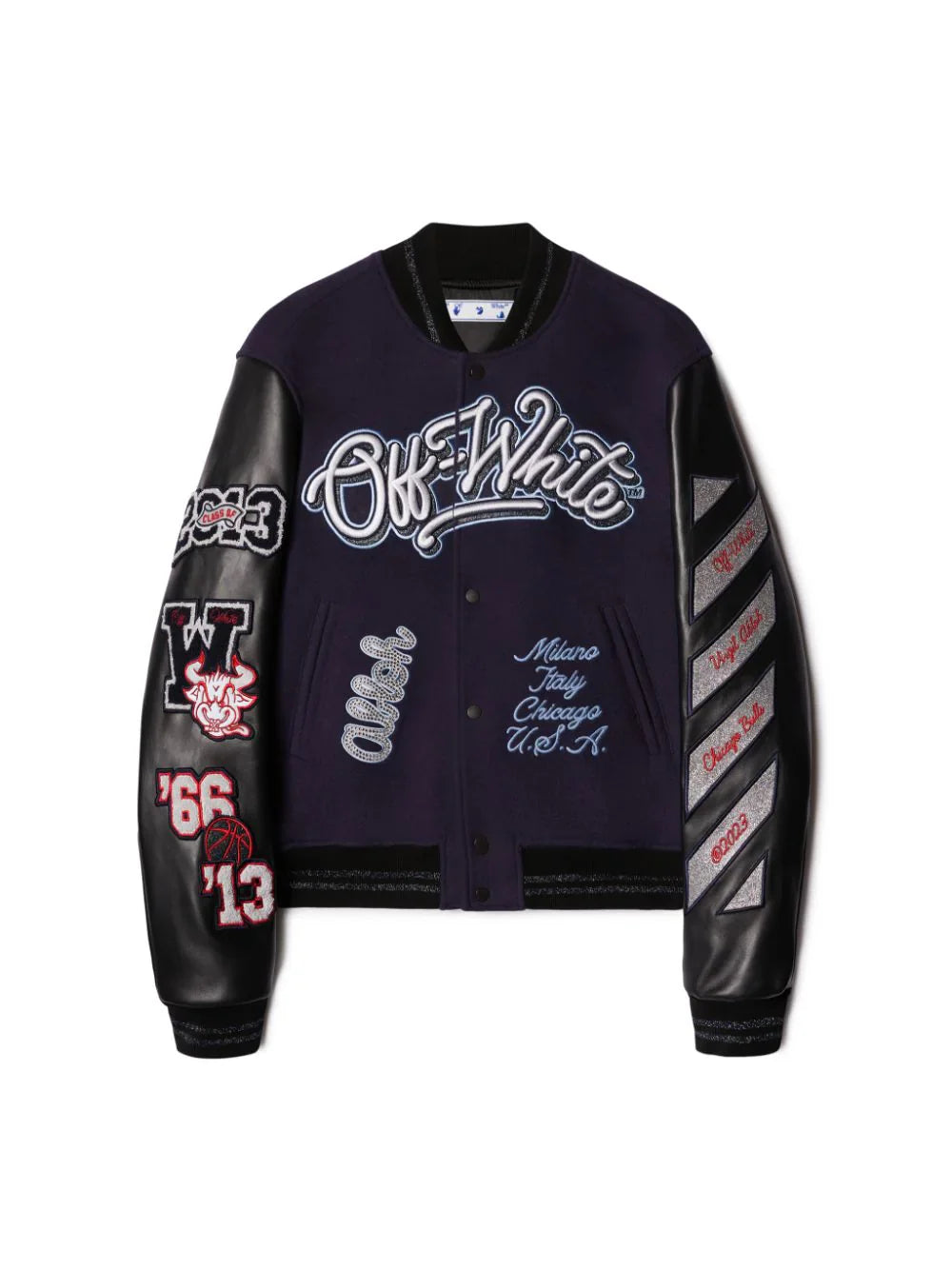 Off-White c/o Chicago Bulls Blue Varsity