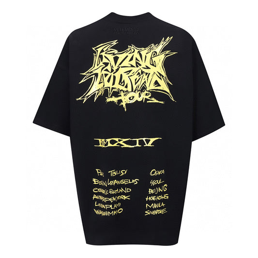 VETEMENTS Living Legend T-shirt | Black