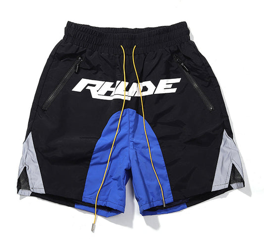 Rhude Colour-blocked Technical Short