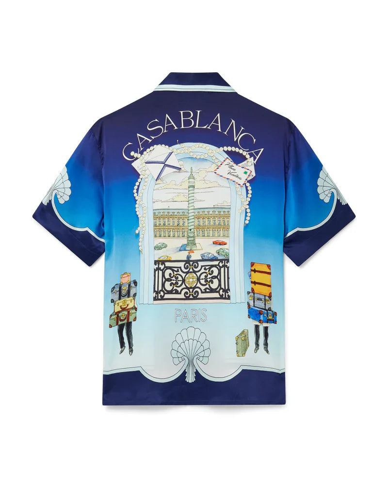 CASABLANCA Place Vendome Silk Shirt