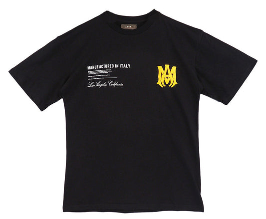 AMIRI Military specs stencil Black T Shirt