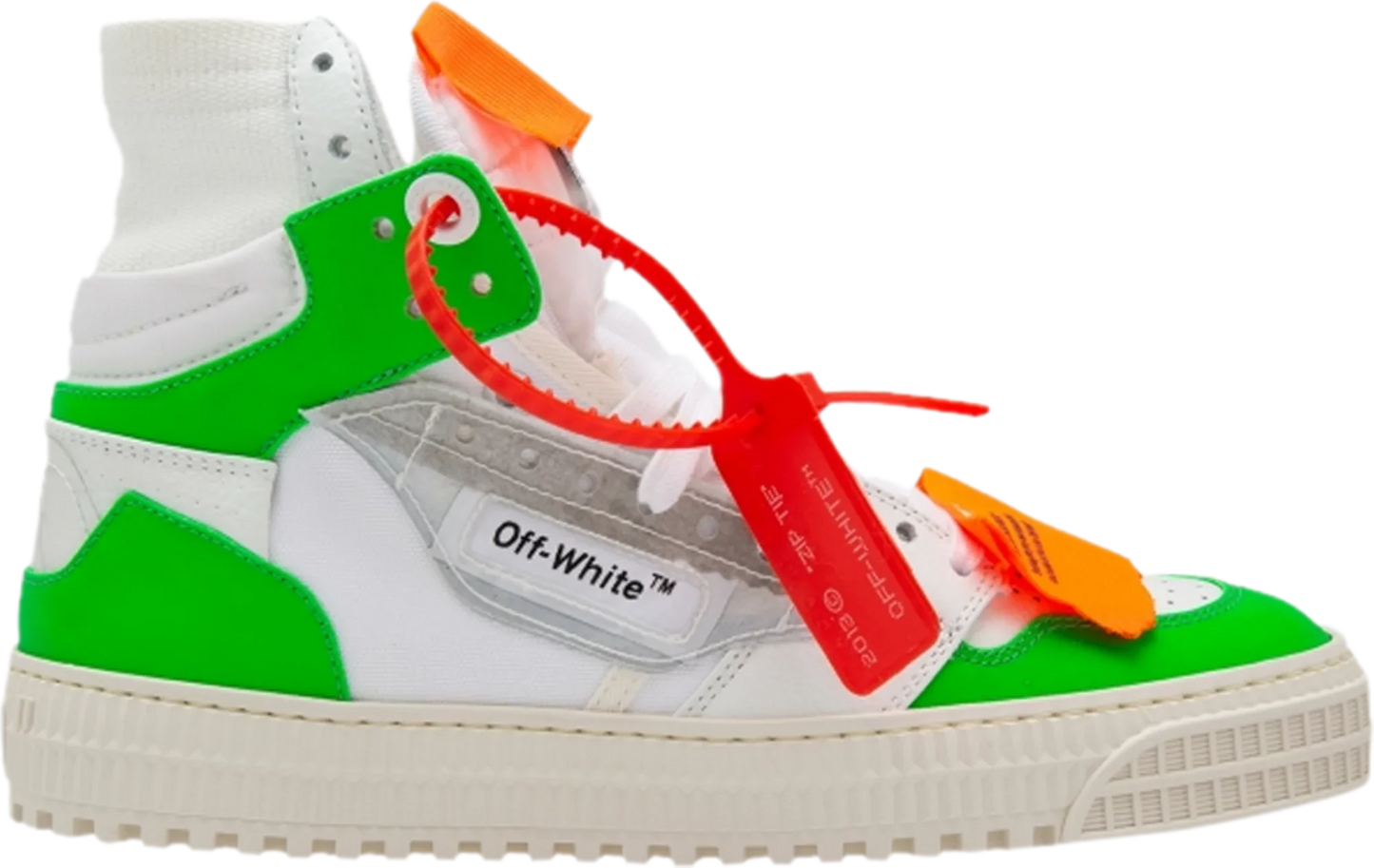 Off-White Off Court 3.0 High 'White Green'