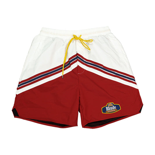Rhude Monaco Logo Short Red