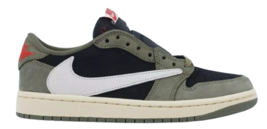 Travis Scott x Air Jordan 1 Low OG ‘Black/Olive’