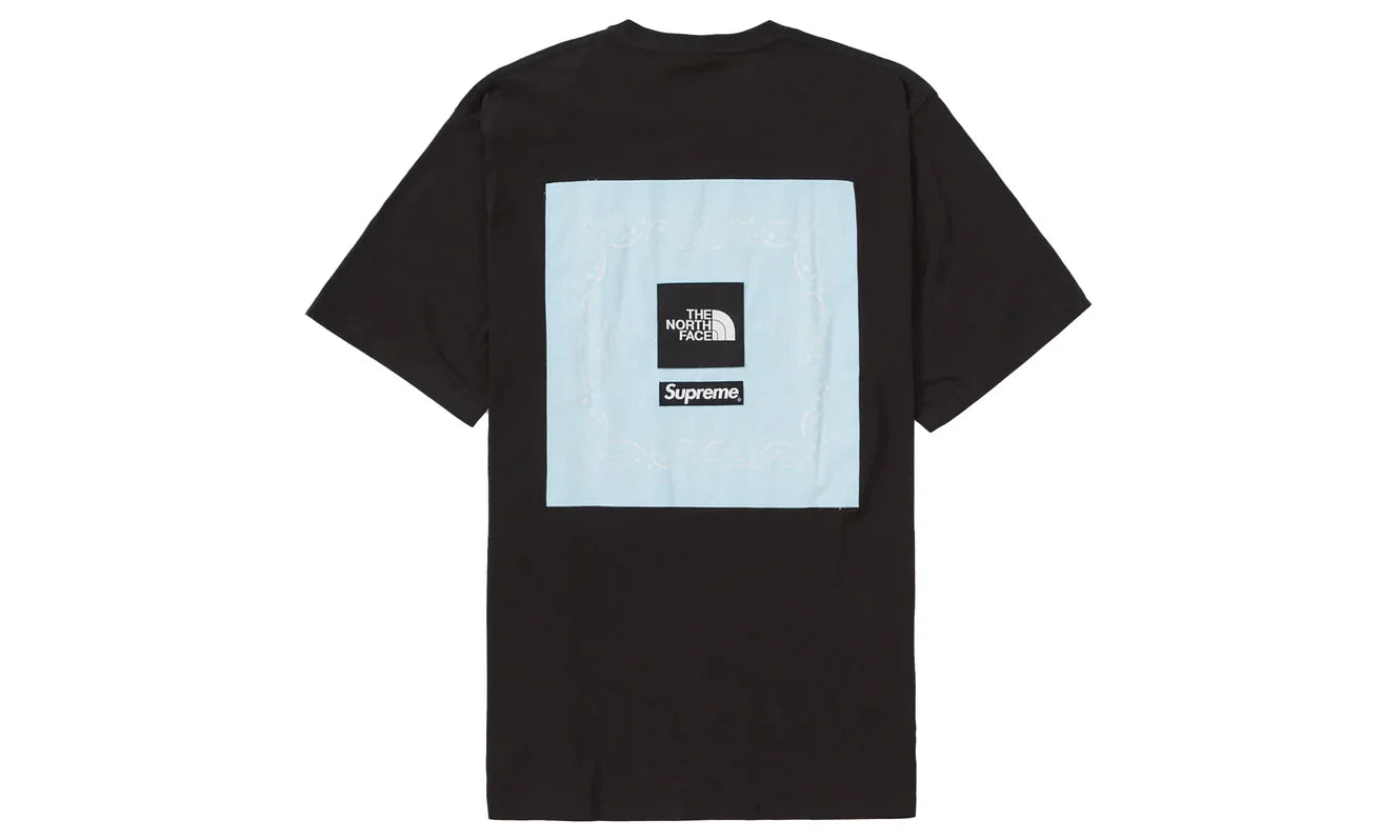 Supreme The North Face Bandana Tee Black