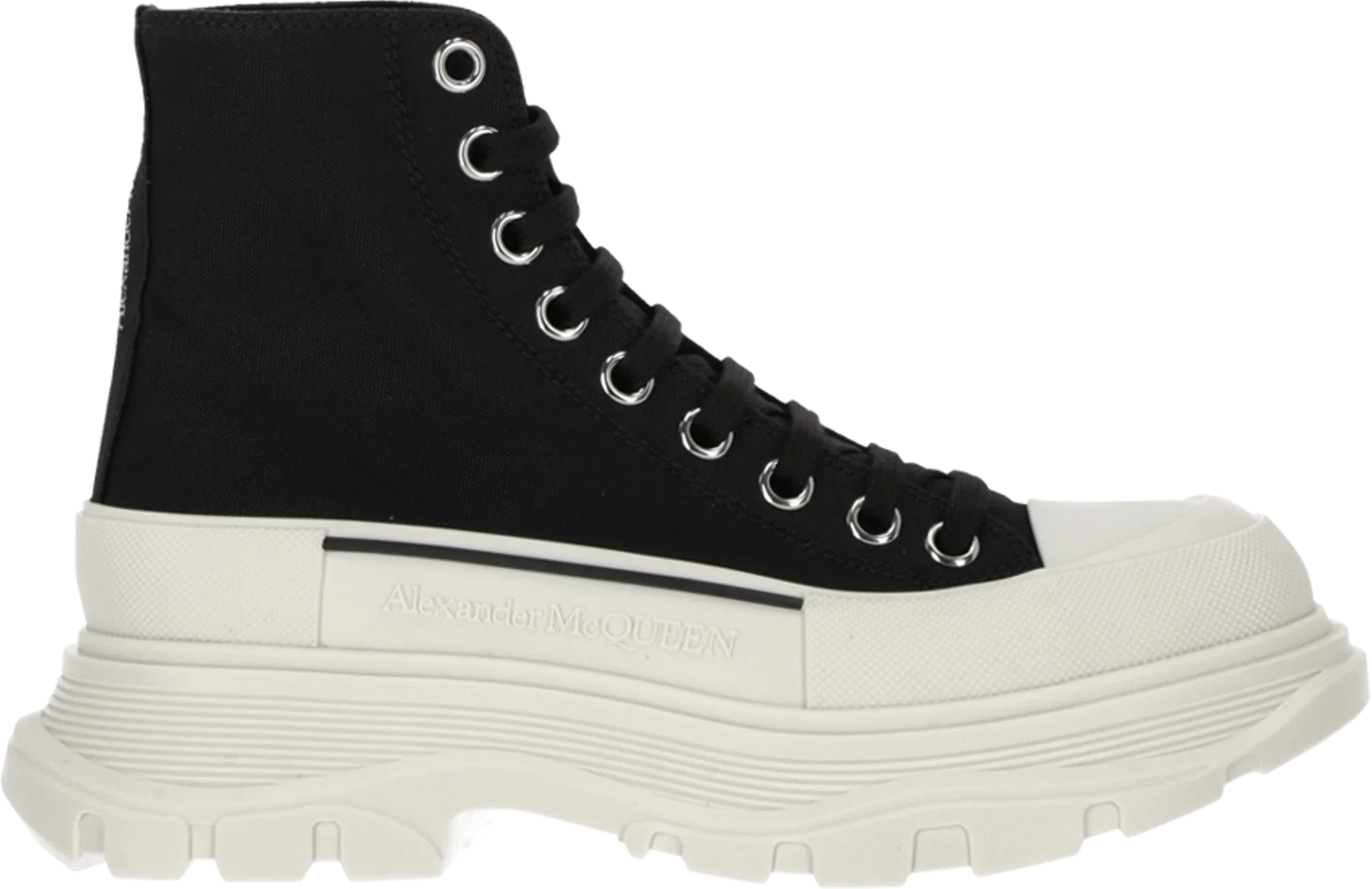 Alexander McQueen Wmns Tread Slick Boot 'Black White'