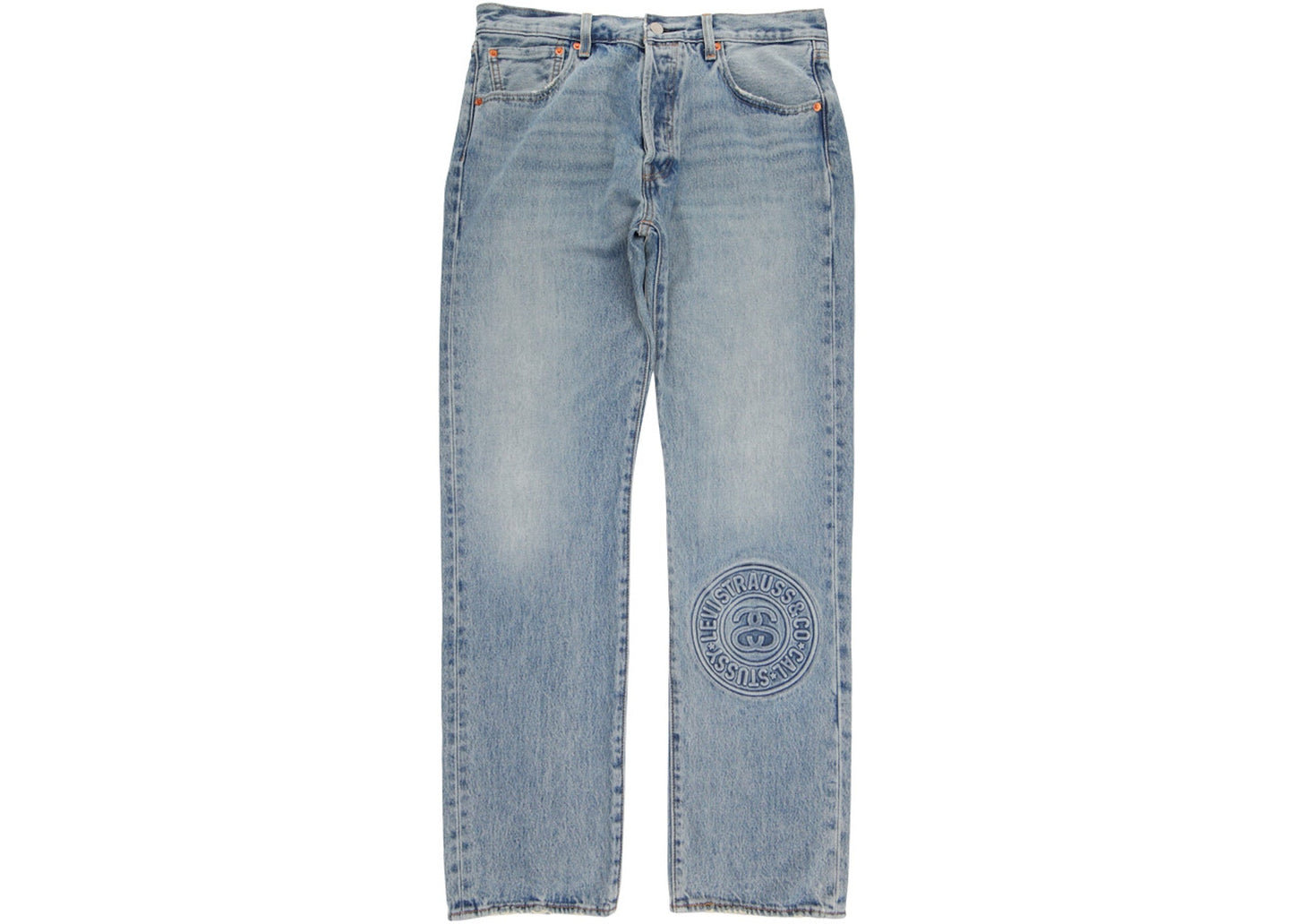 Stüssy & Levi's Remix 501 Denim Jeans With SS23