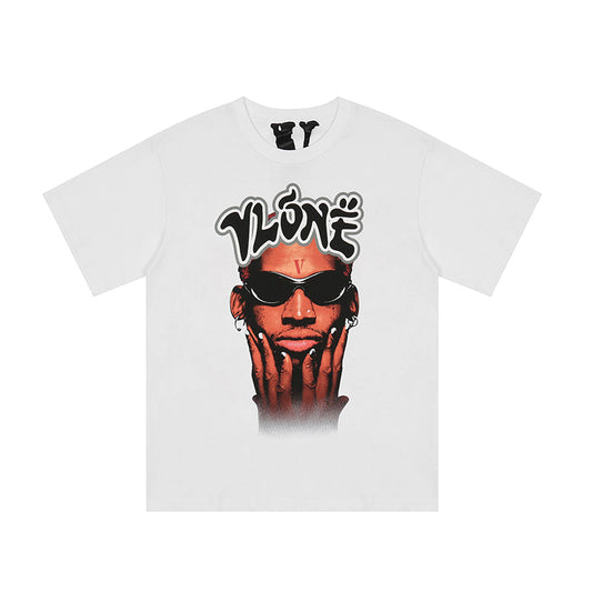 Vlone Rodman Logo T-shirt White