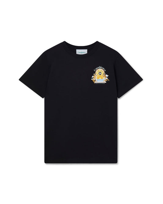 CASABLANCA Studio de Musique T-Shirt Black