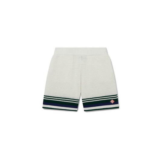 CASABLANCA Crochet Tennis Short
