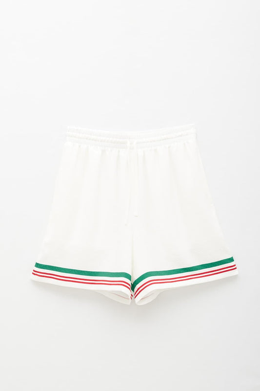 Casablanca Casa Way Silk Shorts