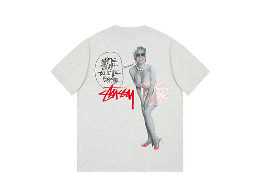 Stussy Skate Tough T-Shirt 'Grey'