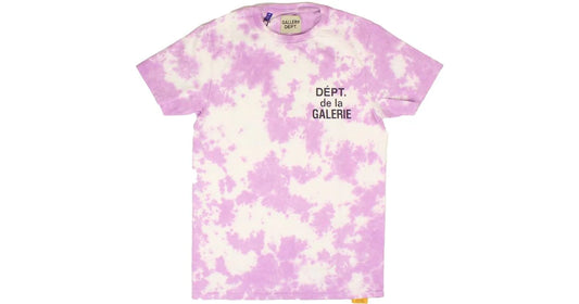 GALLERY DEPT. Tie-Dyed Logo T-shirt Purple