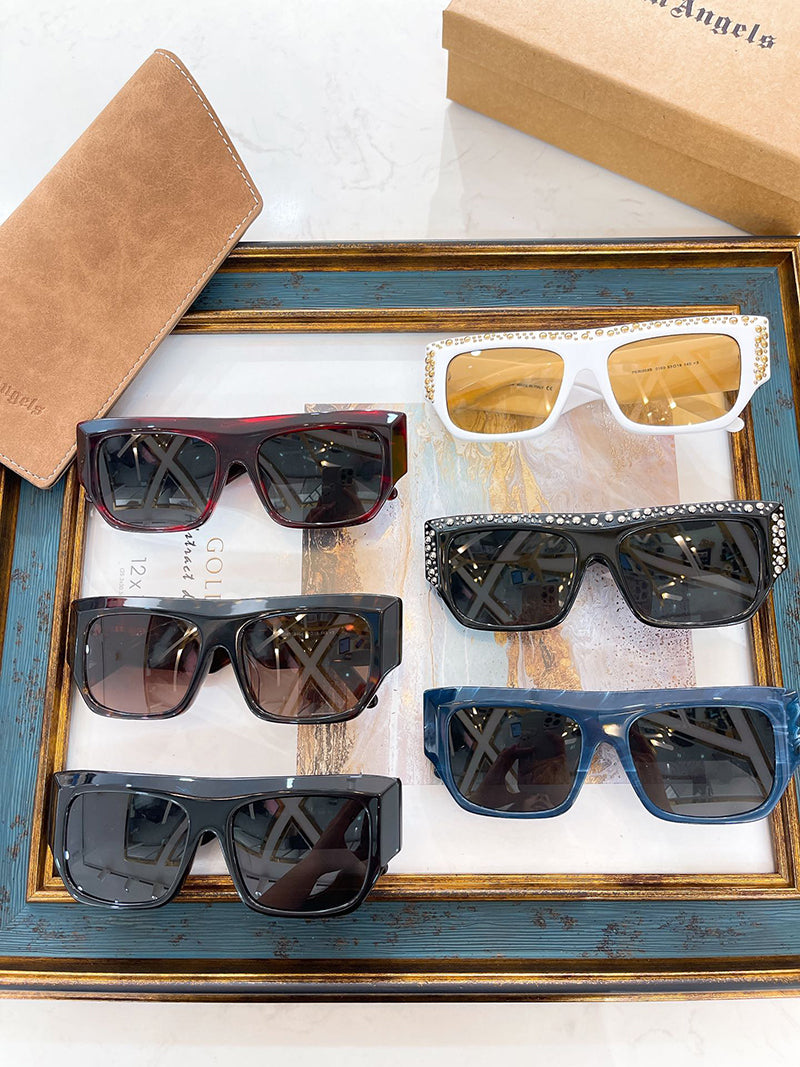 Palm Angels Blanca square-frame Sunglasses