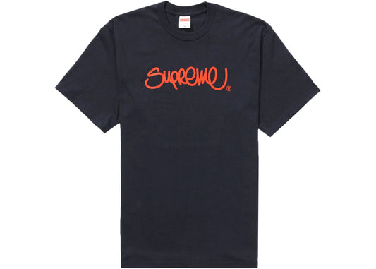 Supreme HandStyle T-Shirt Navy