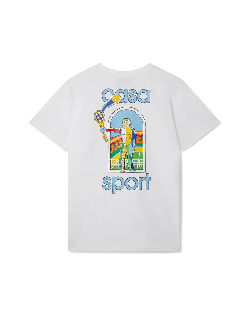 CASABLANCA Le Jeu Coloré T-Shirt White