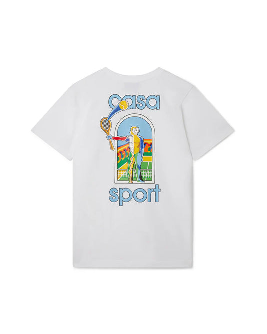 CASABLANCA Le Jeu Coloré T-Shirt White