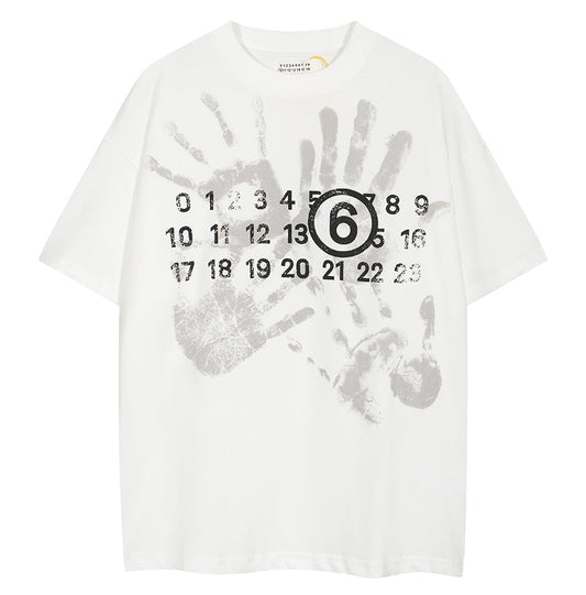 Maison Margiela MM6 Hands T-shirt White