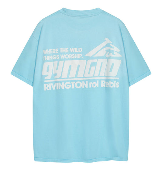 Rivington Roi Rebis USO Gymnostic Tee Light Blue