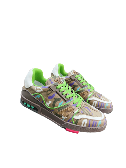 Louis Vuitton x Yayoi Kusama LV Trainer Green