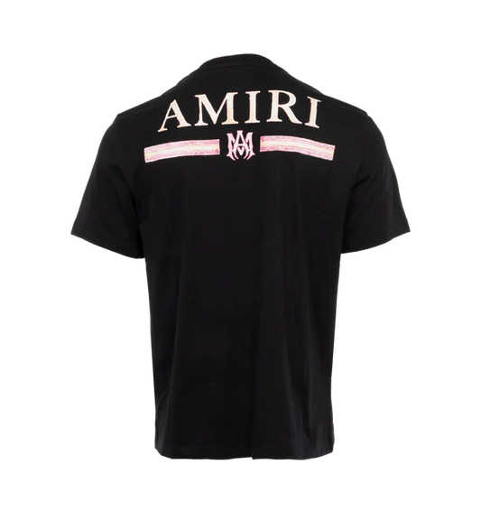 AMIRI MA WATERCOLOR BAR TEE BLACK
