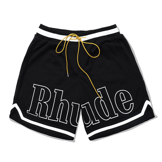 Rhude Court Logo Short Black