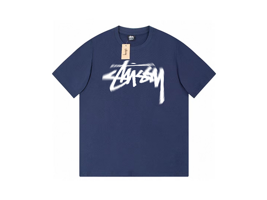 Stussy Dizzy Stock T-Shirt Navy