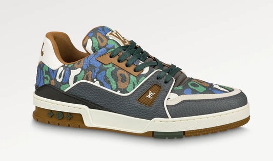 Louis Vuitton x Yayoi Kusama LV Trainer 'Khaki'