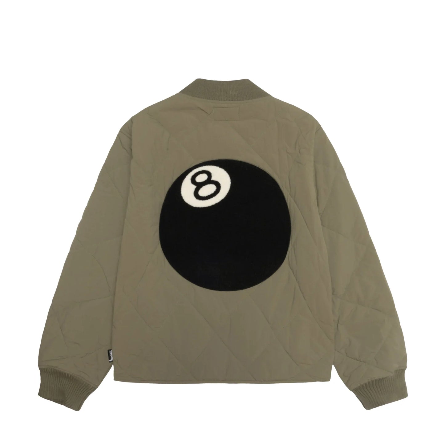Stüssy 8 BALL QUILTED LINER JACKET (Olive)