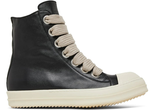 Rick Owens Black Zip Sneakers