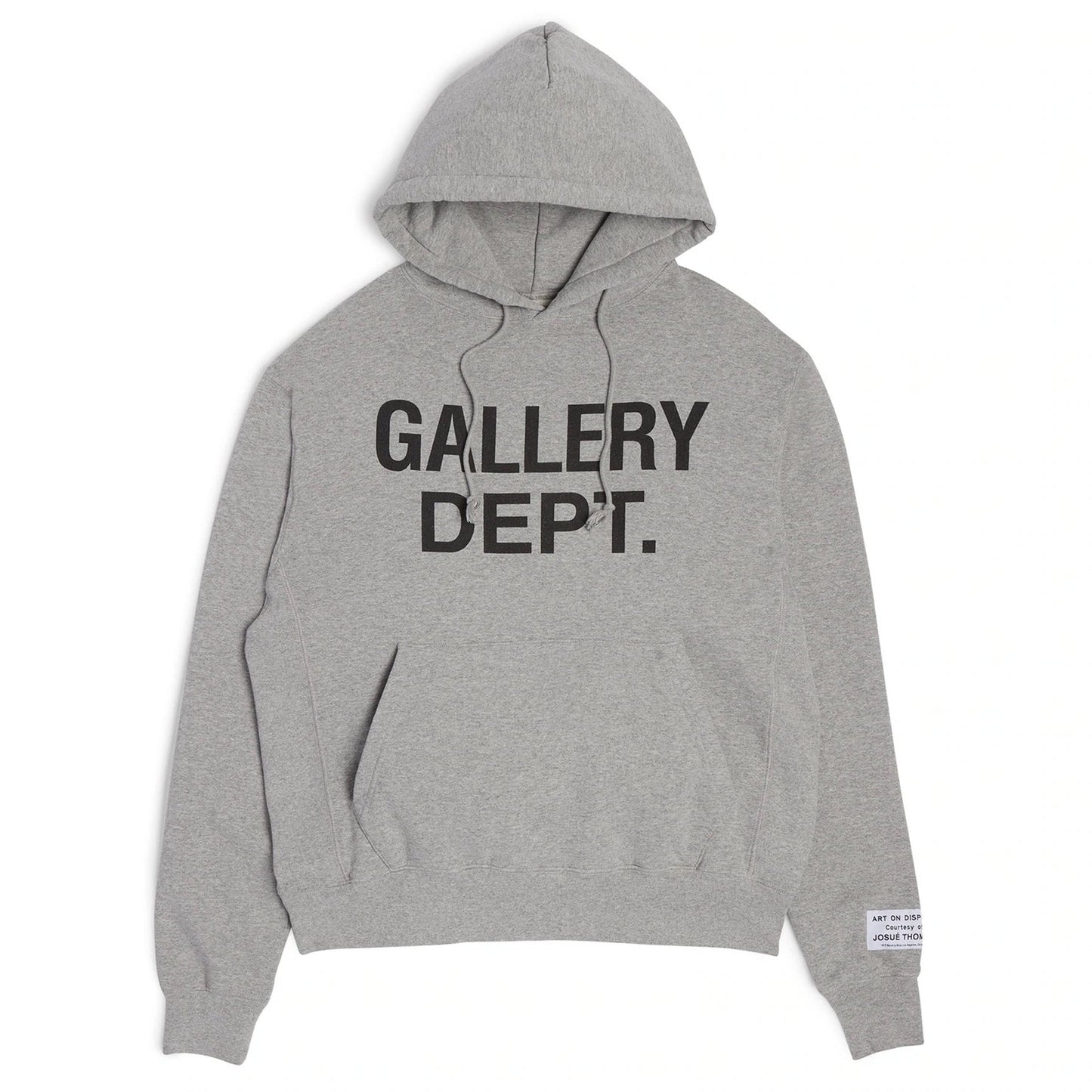 Gallery Dept. Centered Logo Hoodie Grey