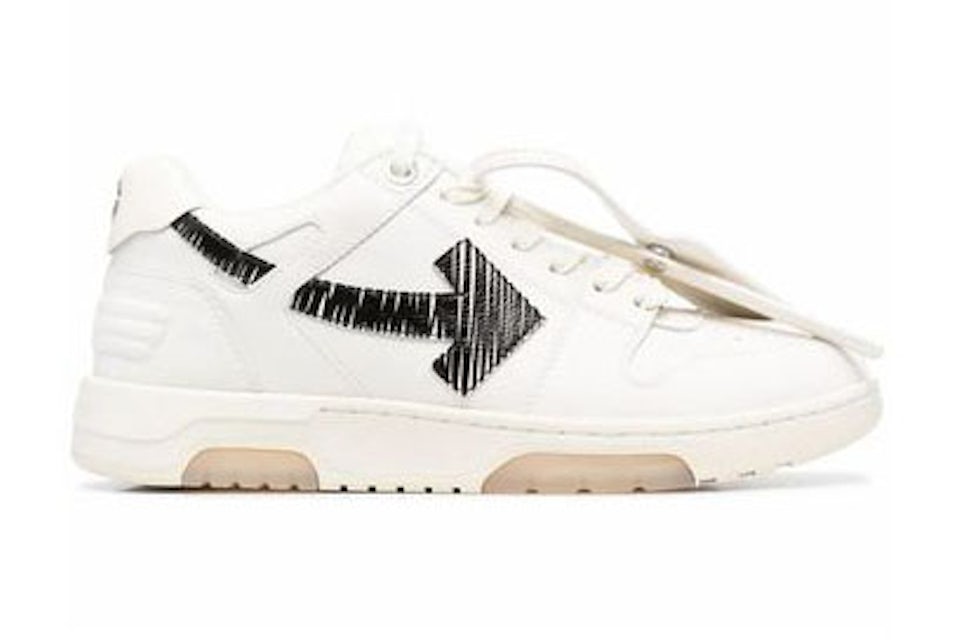 OFF-WHITE OOO Low Tops White Black SS21