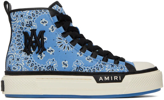 AMIRI Blue Bandana M.A. Court High