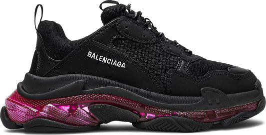 Balenciaga Triple S Sneaker 'Clear Sole - Black Pink Neon'