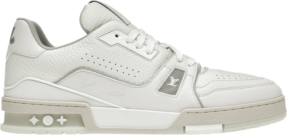 Louis Vuitton LV Trainer White Signature
