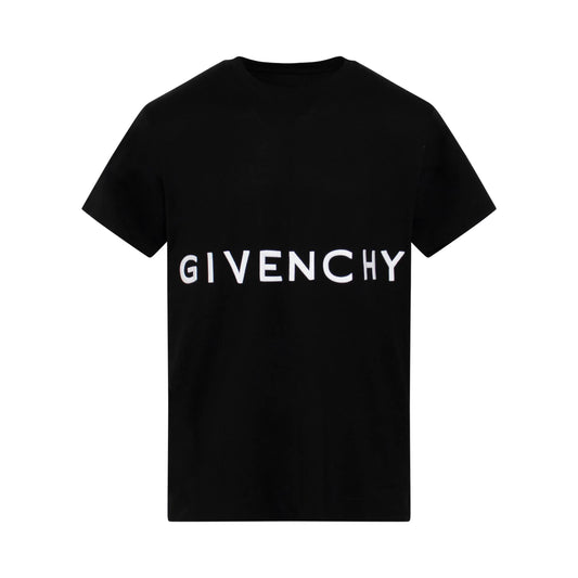 GIVENCHY Black Oversized 4G T-Shirt Black