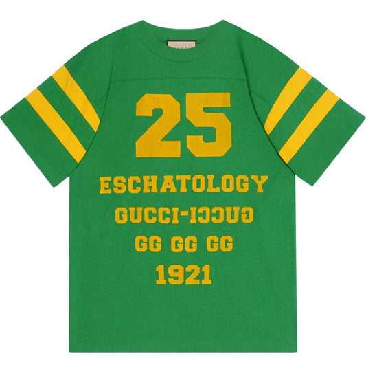 GUCCI 25 Eschatology T-Shirt (Green/Yellow)
