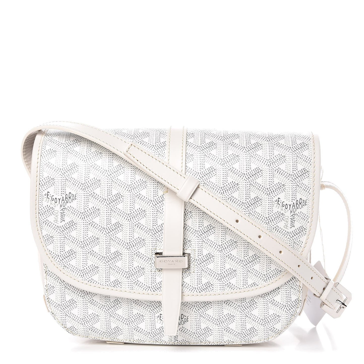 Goyard Belvedere PM Bag White